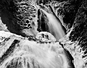 Wakeena Falls 8152a bw